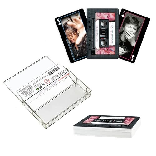 Aquarius David Bowie Cassette Playing Cards Premium Deck Official Merchandise