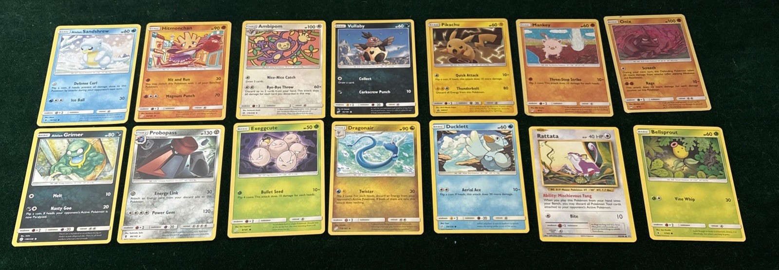 Pokémon Lot Of 14 See Photos