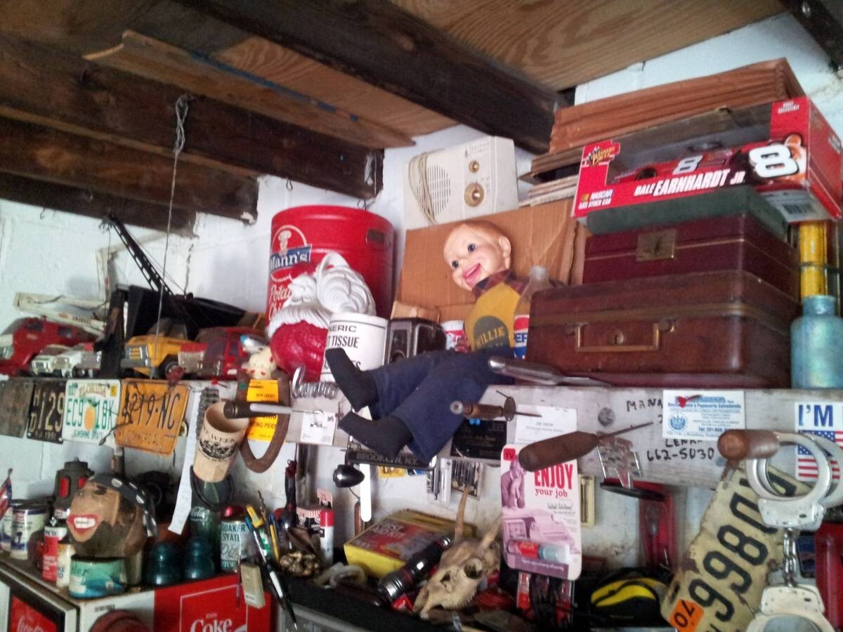 25 lb lot Junk Drawer-old & new-Our Auction House in a BOX, bulk wholesale-#5