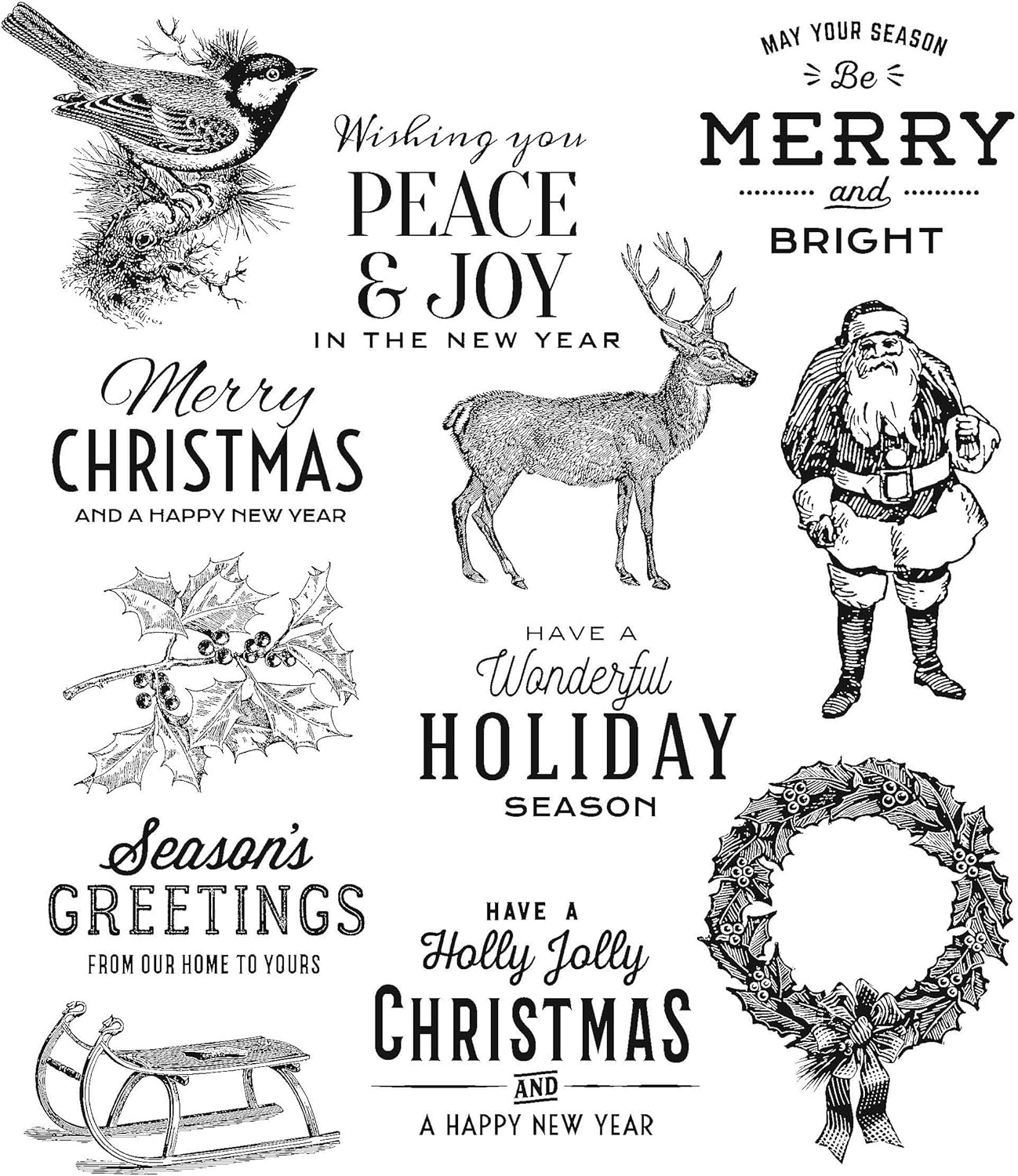 Clingstamp TH Festive Overlay, None