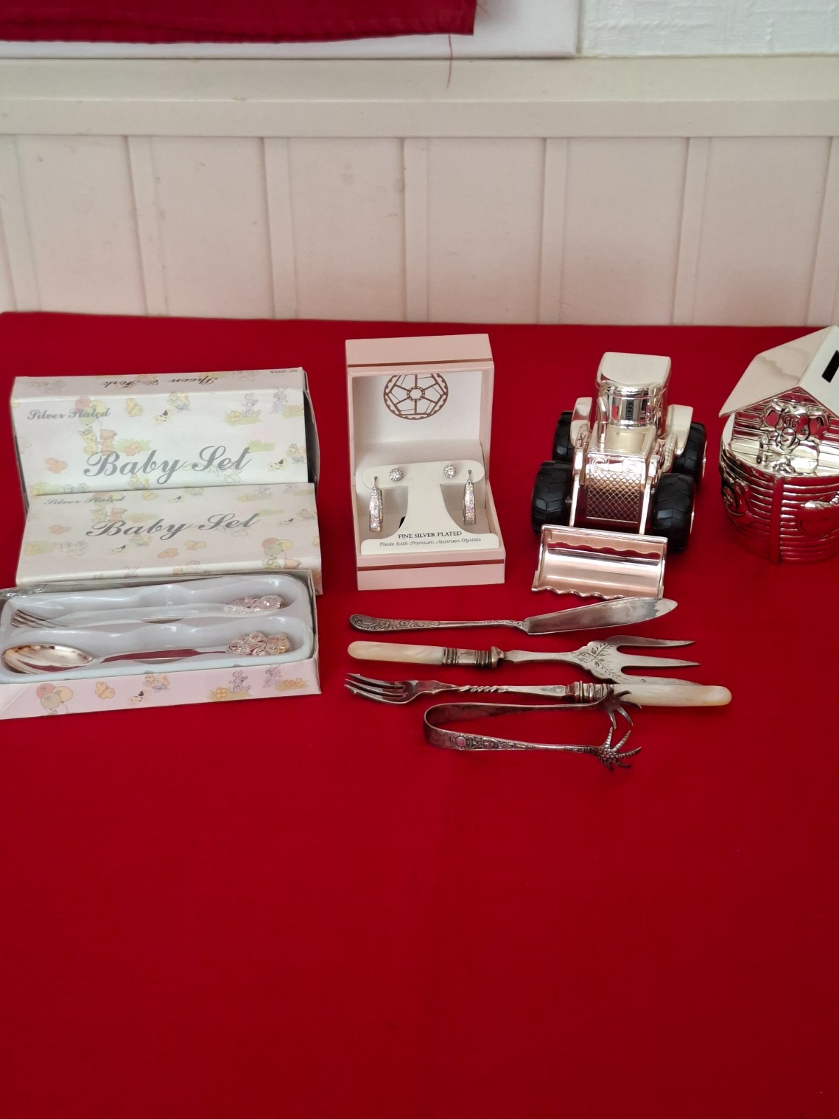 SILVER PLATED & EPNS BUNDLE – NEW & USED