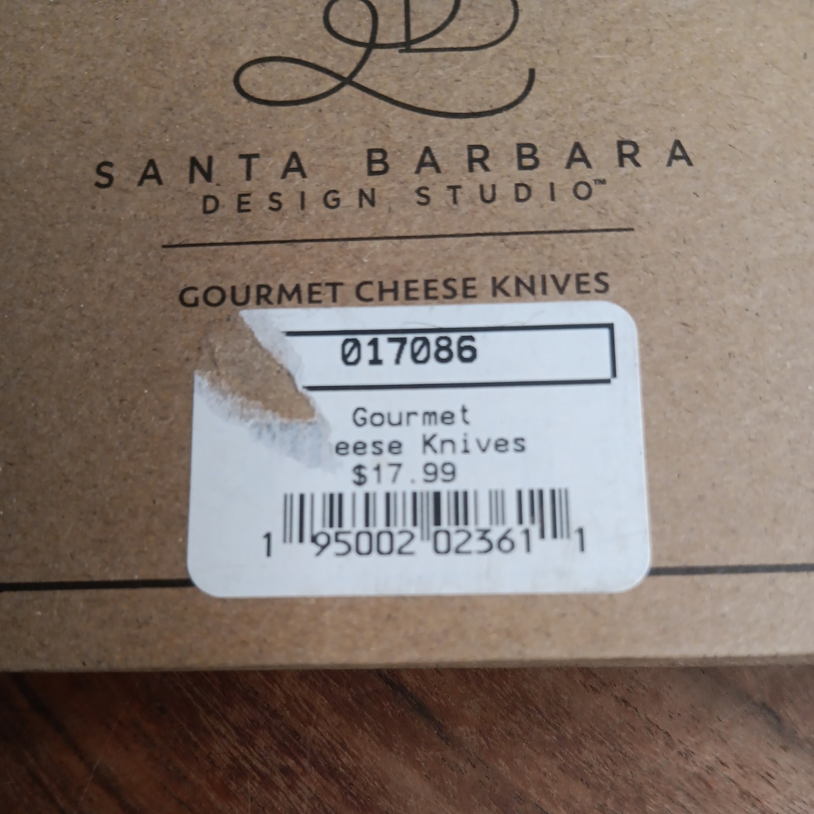 Santa Barbara Design Studio Table Sugar 3-Piece Gift Set with Cheese Knives