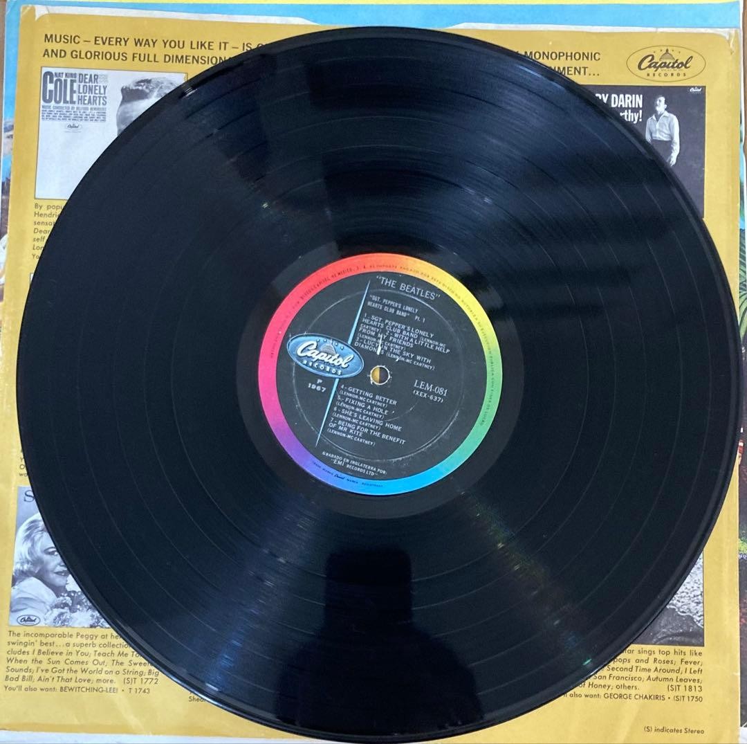 Super Rare Mexico Original Mono Roaring Sgt Beatles Beatles Record